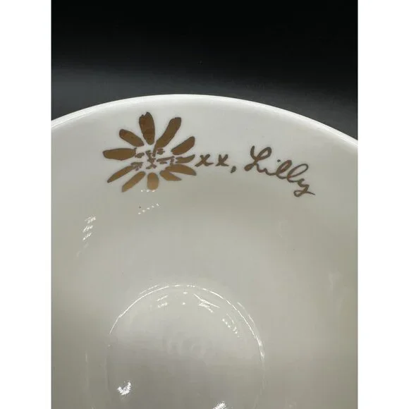 Lilly Pulitzer Mugs Coffee Tea Cups Lion Around Hidden Cat Face Blue Purple - Picture 9 of 11